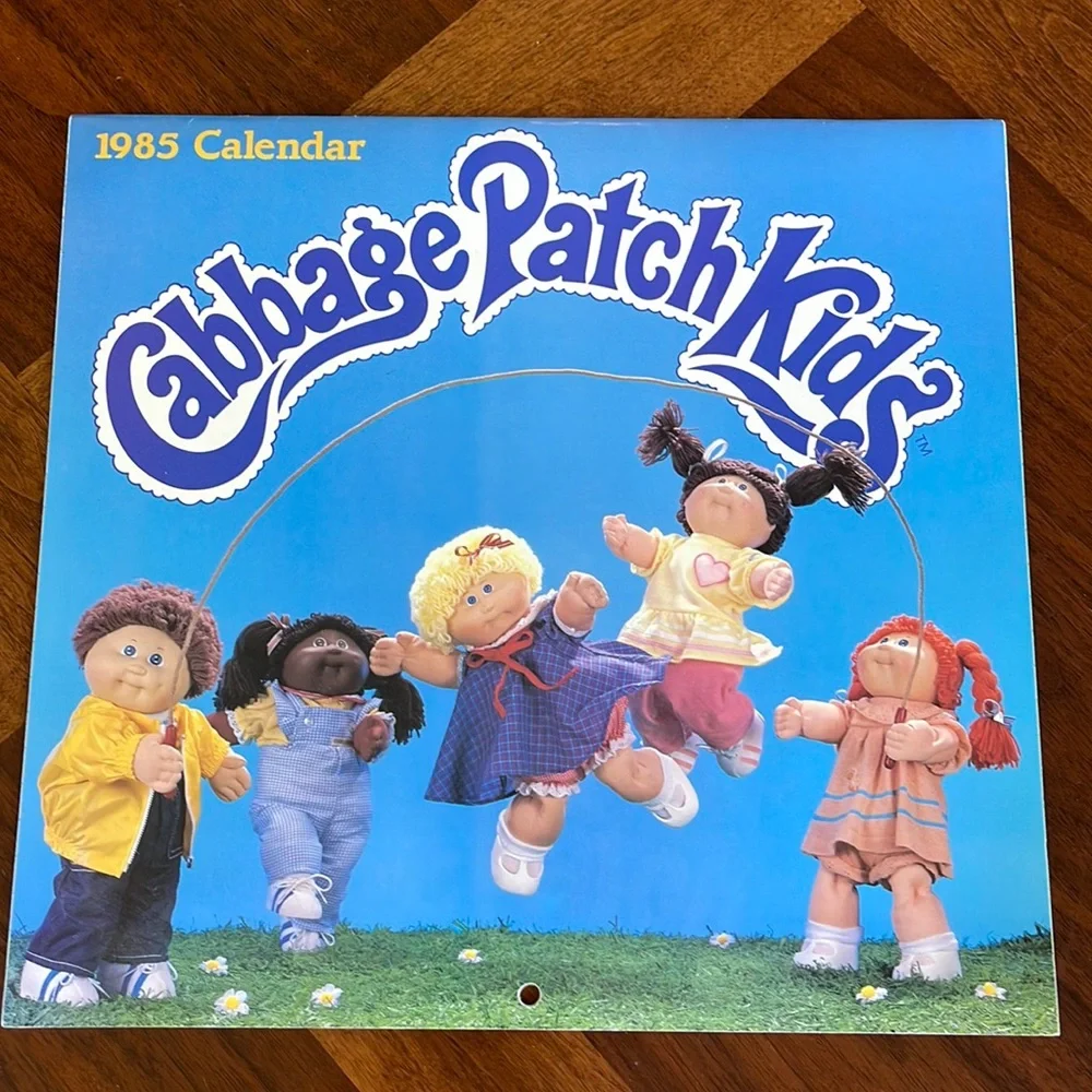 VINTAGE CABBAGE PATCH DOLLS CALENDAR 1985 - READ DESCRIPTION